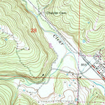 United States Geological Survey Mountainburg, AR (1969, 24000-Scale) digital map