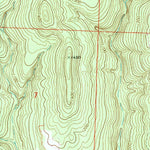 United States Geological Survey Mountainburg, AR (1969, 24000-Scale) digital map
