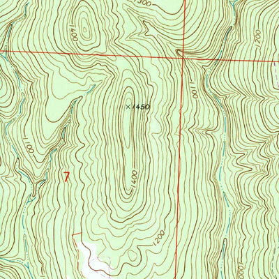 United States Geological Survey Mountainburg, AR (1969, 24000-Scale) digital map