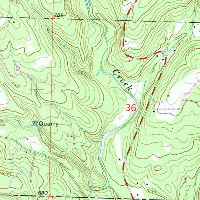 United States Geological Survey Mountainburg SE, AR (1969, 24000-Scale) digital map