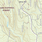 United States Geological Survey Mountainburg SE, AR (2020, 24000-Scale) digital map