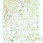 United States Geological Survey Mountainburg SW, AR (1969, 24000-Scale) digital map