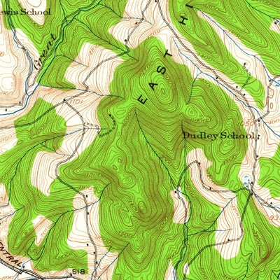 United States Geological Survey Mountpelier, VT (1919, 62500-Scale) digital map