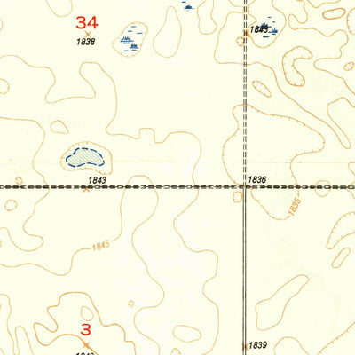 United States Geological Survey Mouse River Park SW, ND (1949, 24000-Scale) digital map