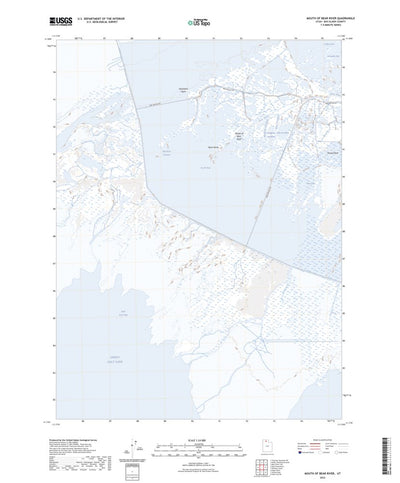 United States Geological Survey Mouth of Bear River, UT (2023, 24000-Scale) digital map