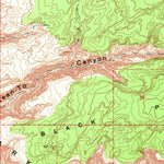 United States Geological Survey Mouth Of Dark Canyon, UT (1952, 62500-Scale) digital map