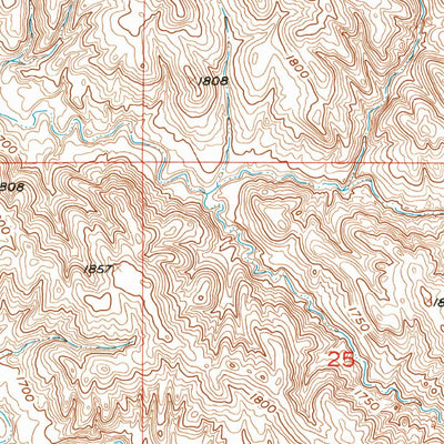 United States Geological Survey Mouth Of East Branch War Creek, SD (1953, 24000-Scale) digital map