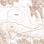 United States Geological Survey Mouth Of Little Dog Creek, SD (1951, 24000-Scale) digital map