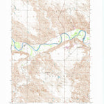 United States Geological Survey Mouth Of Mission Creek, SD (1951, 24000-Scale) digital map