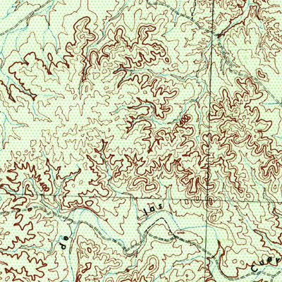 United States Geological Survey Mouth Of Peros, TX (1944, 62500-Scale) digital map