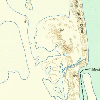 United States Geological Survey Mouth Of Rio Grande, TX (1955, 24000-Scale) digital map