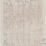 United States Geological Survey Mouth Of Shaw Creek, KS (1963, 24000-Scale) digital map