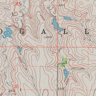 United States Geological Survey Mouth Of Shaw Creek, KS (1963, 24000-Scale) digital map