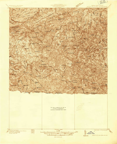 United States Geological Survey Mouth Of Wilson, VA-NC (1935, 48000-Scale) digital map