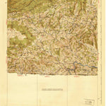 United States Geological Survey Mouth Of Wilson, VA-NC (1940, 62500-Scale) digital map