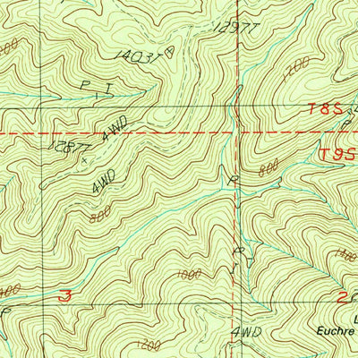 United States Geological Survey Mowrey Landing, OR (1984, 24000-Scale) digital map