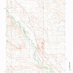 United States Geological Survey Moxa, WY (1969, 24000-Scale) digital map