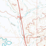 United States Geological Survey Moxa, WY (1969, 24000-Scale) digital map