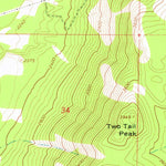 United States Geological Survey Moyie Springs, ID (1965, 24000-Scale) digital map