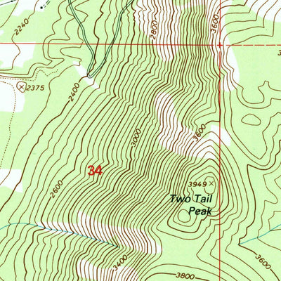 United States Geological Survey Moyie Springs, ID (1996, 24000-Scale) digital map