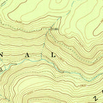 United States Geological Survey Mozark Mountain, WV (1968, 24000-Scale) digital map