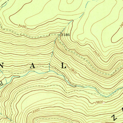 United States Geological Survey Mozark Mountain, WV (1968, 24000-Scale) digital map