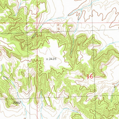 United States Geological Survey Mud Butte, MT (1980, 24000-Scale) digital map
