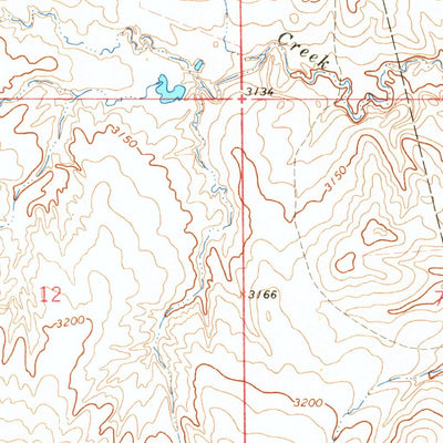 United States Geological Survey Mud Buttes NW, SD (1965, 24000-Scale) digital map
