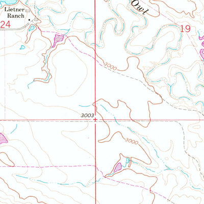 United States Geological Survey Mud Buttes, SD (1965, 24000-Scale) digital map