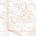 United States Geological Survey Mud Buttes, SD (1965, 24000-Scale) digital map
