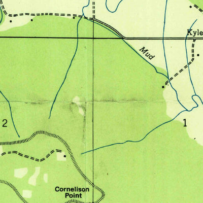 United States Geological Survey Mud Creek, AL (1936, 24000-Scale) digital map