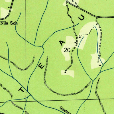 United States Geological Survey Mud Creek, AL (1936, 24000-Scale) digital map