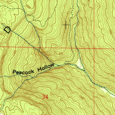 United States Geological Survey Mud Creek, AL (1951, 24000-Scale) digital map