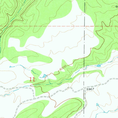 United States Geological Survey Mud Creek, CO (1979, 24000-Scale) digital map