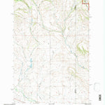 United States Geological Survey Mud Creek, MT (1995, 24000-Scale) digital map