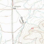 United States Geological Survey Mud Creek, MT (1995, 24000-Scale) digital map