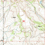 United States Geological Survey Mud Creek, MT (1995, 24000-Scale) digital map