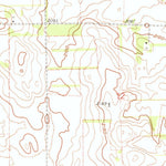 United States Geological Survey Mud Creek, NE (1960, 24000-Scale) digital map