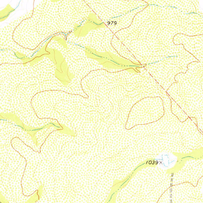United States Geological Survey Mud Creek South, TX (1978, 24000-Scale) digital map