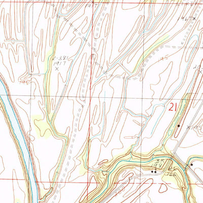 United States Geological Survey Mud Lake, AR (1984, 24000-Scale) digital map