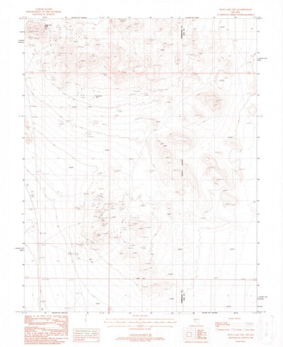 United States Geological Survey Mud Lake NW, NV (1987, 24000-Scale) digital map
