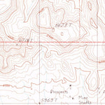 United States Geological Survey Mud Lake NW, NV (1987, 24000-Scale) digital map