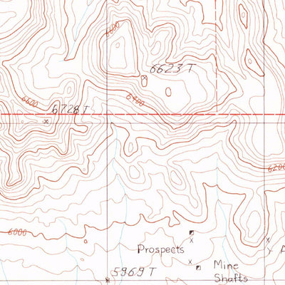 United States Geological Survey Mud Lake NW, NV (1987, 24000-Scale) digital map