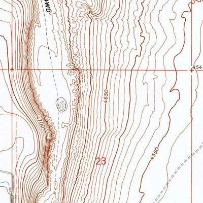 United States Geological Survey Mud Lake Reservoir, UT (1972, 24000-Scale) digital map
