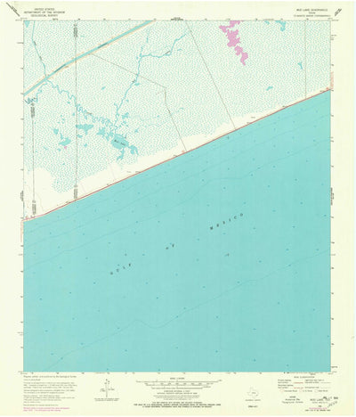 United States Geological Survey Mud Lake, TX (1961, 24000-Scale) digital map