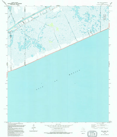 United States Geological Survey Mud Lake, TX (1994, 24000-Scale) digital map