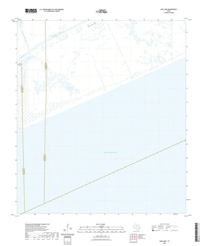 United States Geological Survey Mud Lake, TX (2022, 24000-Scale) digital map