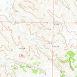 United States Geological Survey Mud Springs, NE (1972, 24000-Scale) digital map