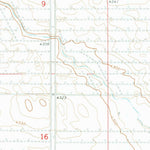 United States Geological Survey Mud Springs SE, NE (1972, 24000-Scale) digital map