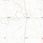 United States Geological Survey Mud Springs SW, NE (1972, 24000-Scale) digital map